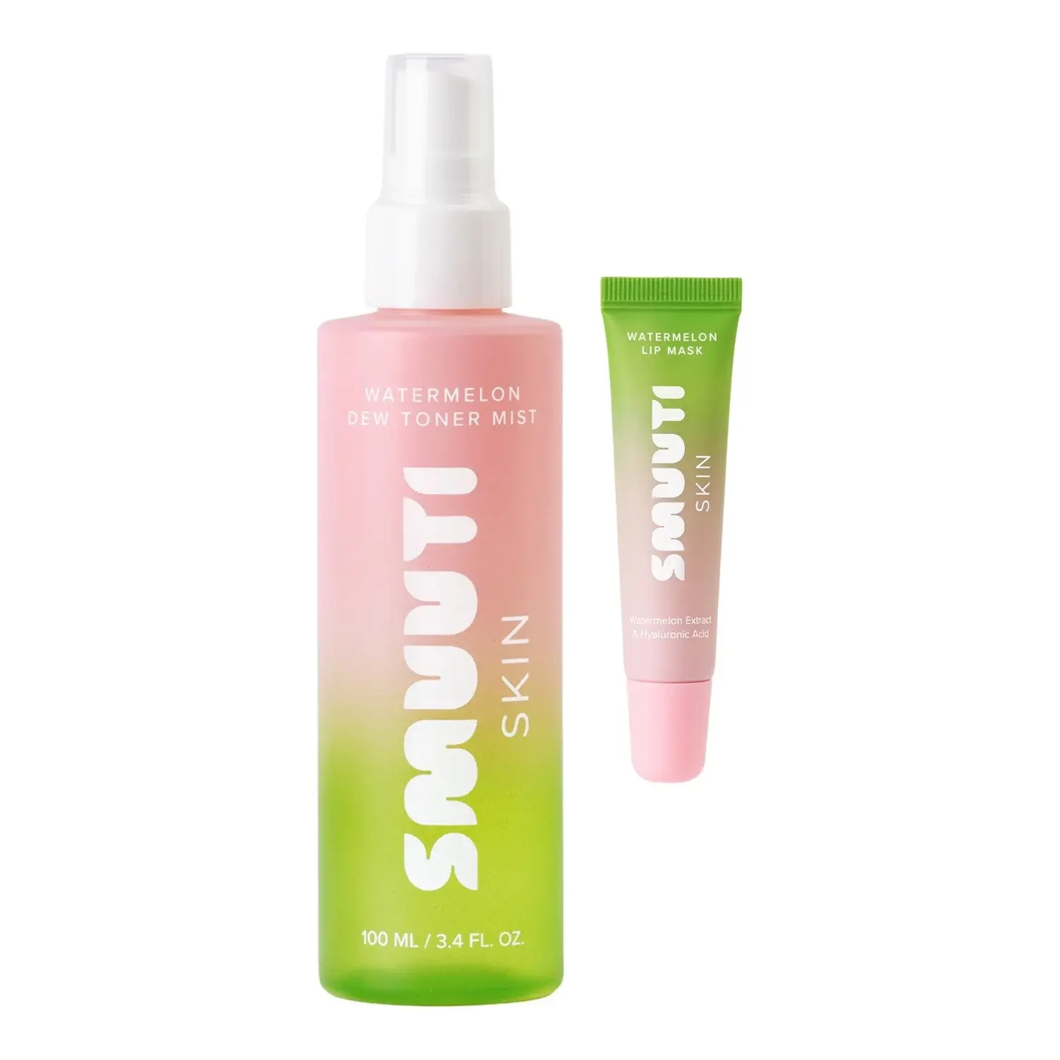 Smuuti Skin Smuuti Skin Watermelon Set Lip Mask & Dew Toner Mist - 115 ml
