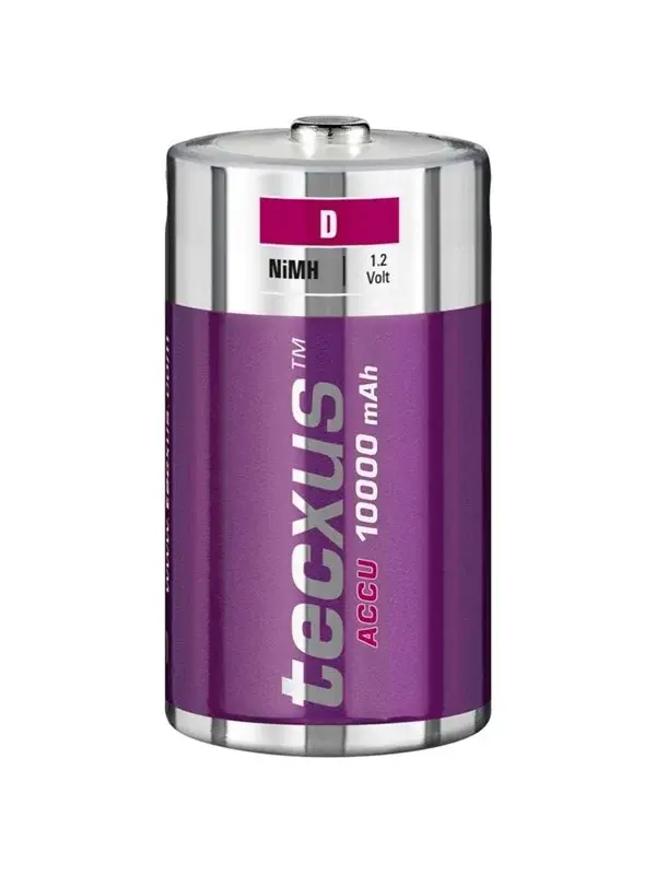 tecxus tecxus Accu - D Batteri - Recharge