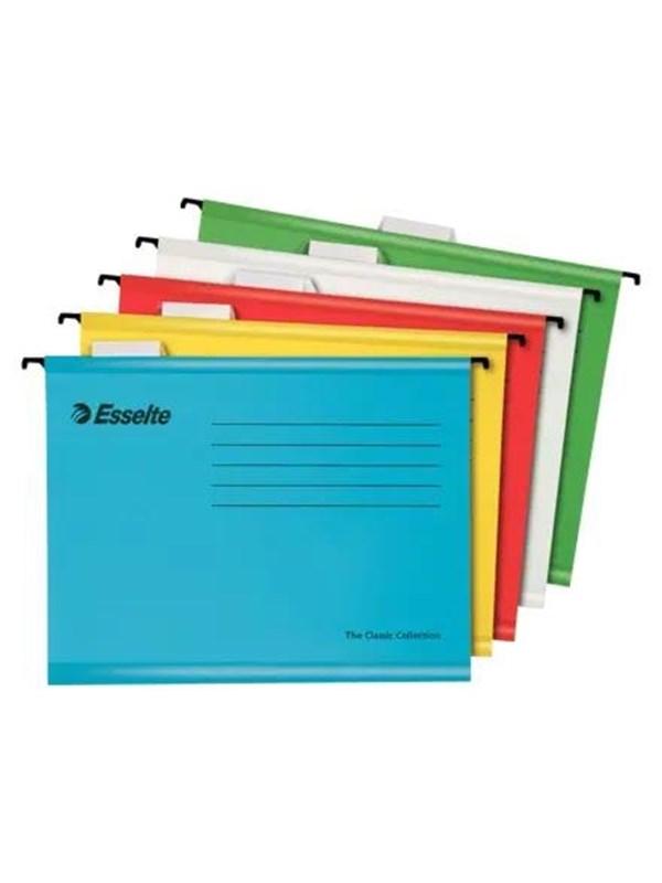Esselte Esselte Standard vertical suspension file drawer V-base pack of 5