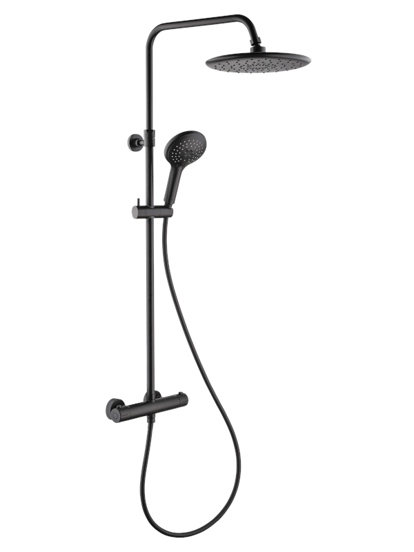 NORH NORH Erika overhead shower set 1 & 3 sprays black
