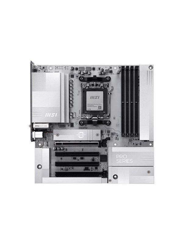 MSI MSI PRO B850M-A WIFI PZ - motherboard - micro ATX - Socket AM5 - AMD B850 Hovedkort - AMD B850 - AMD AM5 socket - DDR5 RAM - Micro-ATX