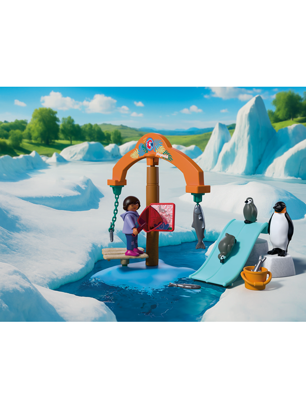 Playmobil Playmobil Dyr og venner - Dyrehage: Isekspedisjon