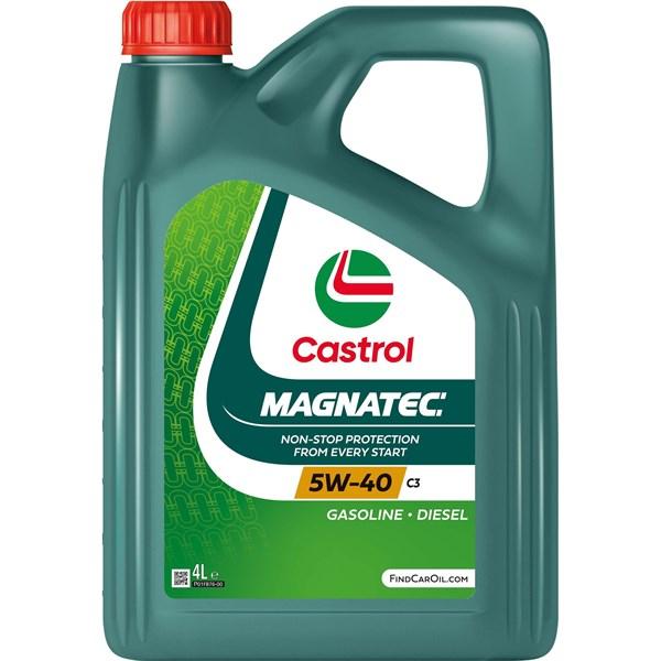 CASTROL Motorolje Castrol Magnatec C3 5w-40 - cadillac, bmw, maserati, rover, honda, dacia, land rover, jeep, volvo, subaru, ssangyong, alpina, suzuki, ferrar