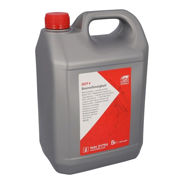 FEBI BILSTEIN Bremsevæske DOT4 5L FEBI BILSTEIN - 716125 - OE 019 42 421, 19 42 421, 81 22 9 407 512