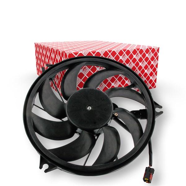 FEBI BILSTEIN Ventilator, motorkjøling 12V FEBI BILSTEIN - peugeot 206 cc, 206 halvkombi, 206 sedan, 206 sw, 206 van, 206+ - OE 1253.C9, 1253.R7