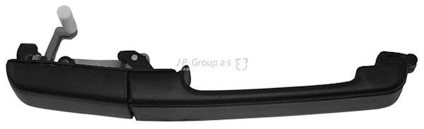 Skruvat Dørhåndtak, Bakre venstre - vw passat b3/b4, passat b3/b4 variant - OE 357839205, 357839205A, 357839205B