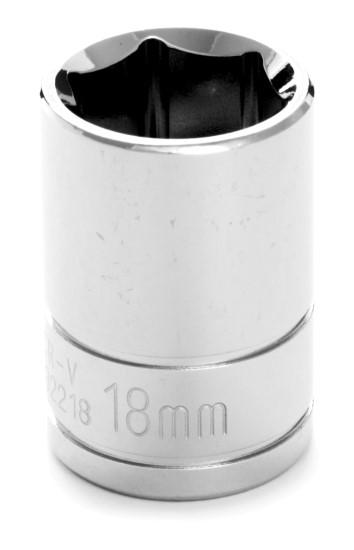 Skruvat 1/2" hylse - 18mm - 193480