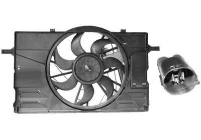 Skruvat Ventilator, motorkjøling - volvo c30, c70 cabriolet ii, s40 ii, v50 - OE 30671060, 30680587, 30741030
