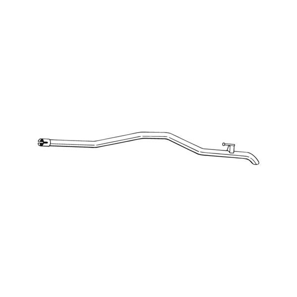 BOSAL Eksosrør, Bak BOSAL - mercedes-benz, vw - OE 2E0253681A, 2E0253681M, 9064900121