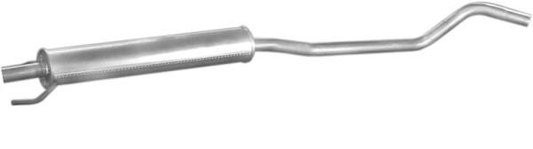 POLMO Mellomlyddemper POLMO - opel corsa c - OE 58 52 296, 5852128, 91 29 948