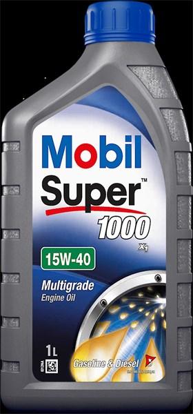 MOBIL Motorolje Mobil Super 1000 X1 15W-40 - abarth, alfa romeo, aston martin, audi, austin, bentley, bmw, byd, cadillac, chevrolet, chrysler, citroën, daci
