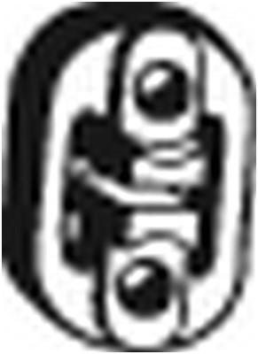 BOSAL Gummistriper, eksosanlegg BOSAL - abarth, fiat, opel - OE 55702862, 5852693
