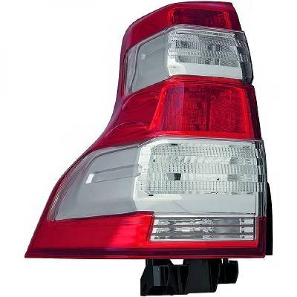 DIEDERICHS Tåkebaklys, Venstre DIEDERICHS - toyota land cruiser prado - OE 8156160B30, 8156160B31, 8156160B32