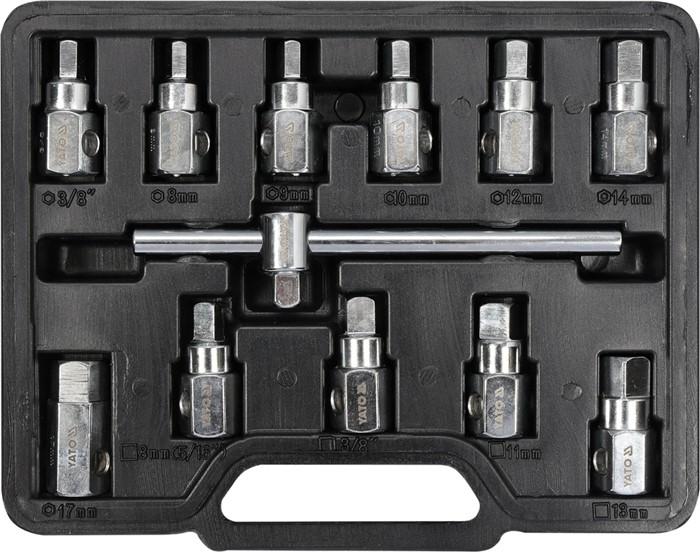 Yato Skrunøkkel for oljeservice 12pcs - 1358825