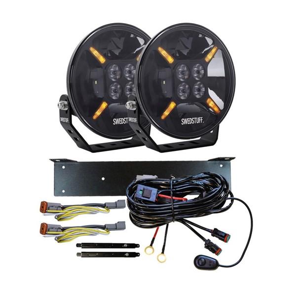 SWEDSTUFF Ferdig sett 3x Ldl-05 Ekstralys 7" Led SWEDSTUFF - 1362648