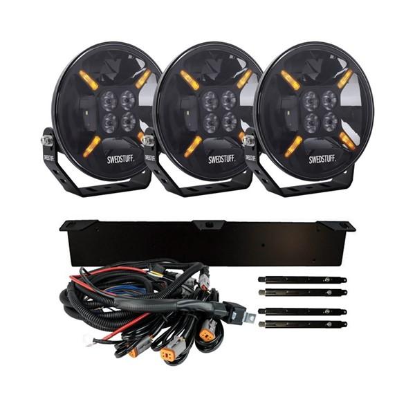 SWEDSTUFF Ferdig sett 2x Ldl-01 Ekstra Lys 9" Led SWEDSTUFF - 1362649