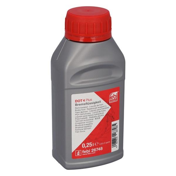 FEBI BILSTEIN Bremsevæske DOT 4 Plus 250ml FEBI BILSTEIN - 1460896 - OE 000 989 08 07, 000 989 08 07 17, 000 989 10 07 10