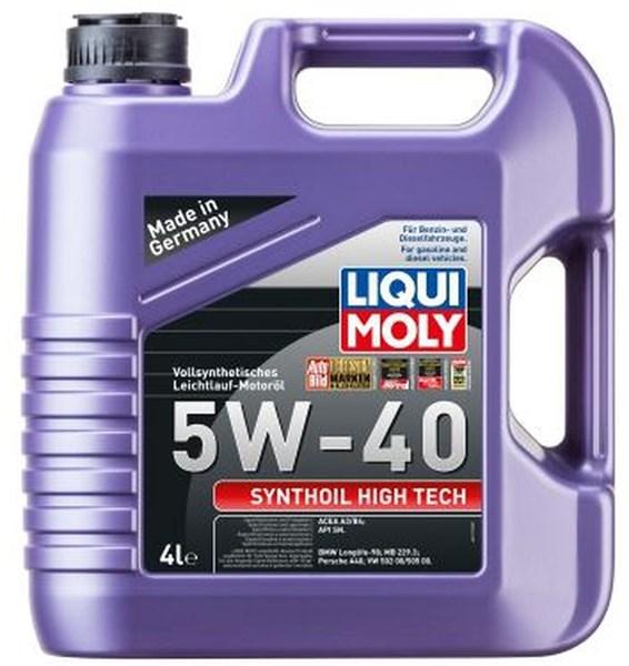 LIQUI MOLY Motorolje Liqui Moly Synthoil High Tech 5W-40 4L LIQUI MOLY - 1624933