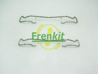 Skruvat Tilbehørsett, bremseklosser, Framaksel - ford, renault - OE 4387362, 5029238, 6531187