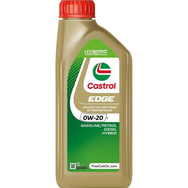 CASTROL Motorolje Castrol Edge 0W-20 V 1L - honda, hyundai, kia, lynk & co, mg, nissan, polestar, toyota, volvo