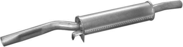 POLMO Mellomlyddemper POLMO - audi 50, vw derby, polo, polo classic, polo ii, polo coupé, polo skåp/halvkombi - OE 867253209A, 867253209E, 867253209F