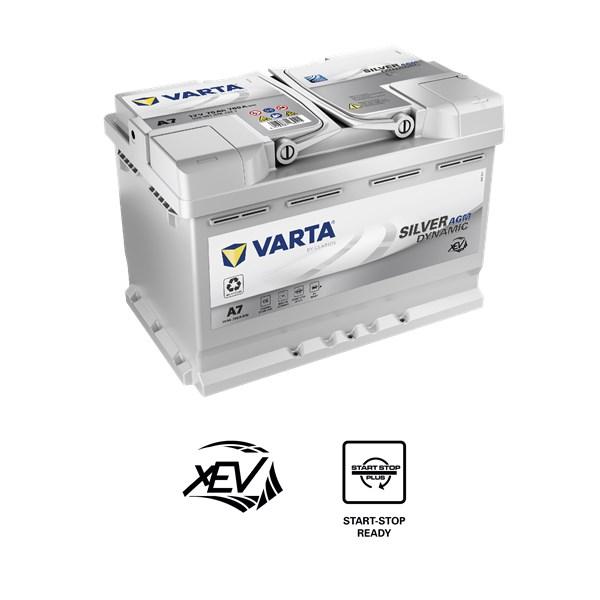 VARTA STARTER BATTERI VARTA DYNAMIC AGM E39 12V 70AH 760A, Bagasjerom, - alfa romeo, alpina, aston martin, audi, bentley, bmw, cadillac, chevrolet, chrysle