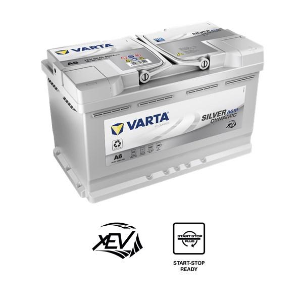 VARTA STARTER BATTERI VARTA SILVER DYN AGM F21 12V 80AH 800A P+, Bagasj - alfa romeo, alpina, audi, bmw, cadillac, chevrolet, chrysler, dodge, fiat, ford, f