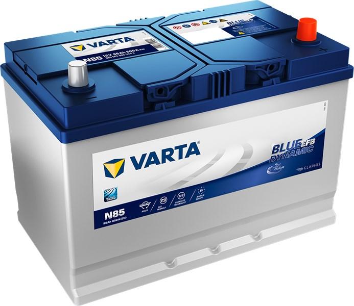 VARTA Starter Batteri Varta Blue Dyn Efb N85 12v 85ah 800a 12V VARTA - citroën, hyundai, kia, lexus, mazda, mitsubishi, nissan, ssangyong, toyota - OE 37034