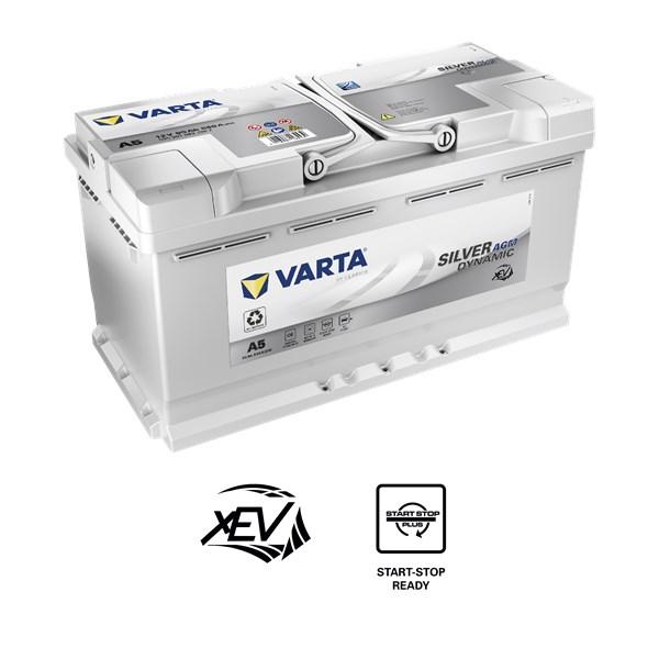 VARTA STARTER BATTERI VARTA SILVER DYN AGM G14 12V 95AH 850A P+, Bagasj - alfa romeo, alpina, aston martin, audi, bentley, bmw, cadillac, chevrolet, chrysle