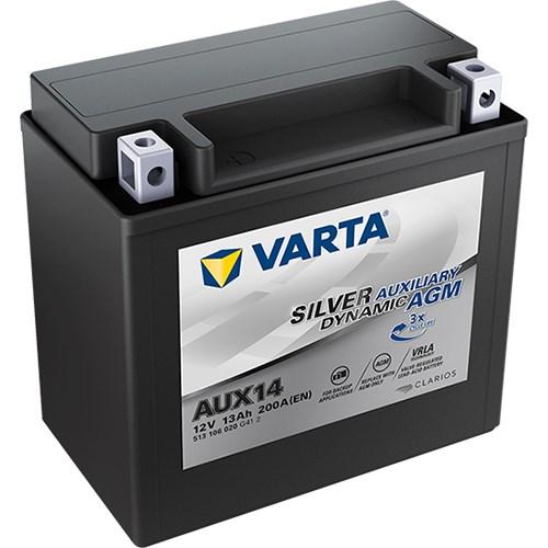 VARTA STARTER BATTERI VARTA AUXILIARY 12V 13AH 200A, Bagasjerom - alpina, audi, bmw, chrysler, citroën, mercedes-benz, volvo