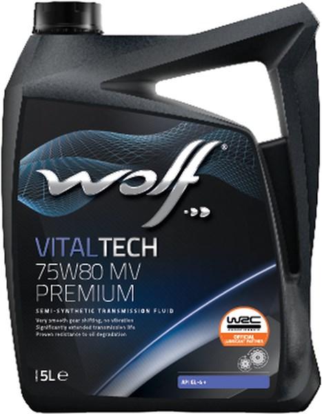 WOLF Girkasseolje WOLF Vitaltech 75W-80 MV Premium, 5L - 1864073 - OE 83 22 0 140 516