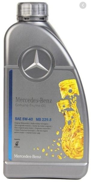 Original Motorolje Mercedes 5W-40 MB 229.5 ORIGINAL - 1923797 - OE A000989210711FAED, A000989630811AAEE, A000989920211AIFE