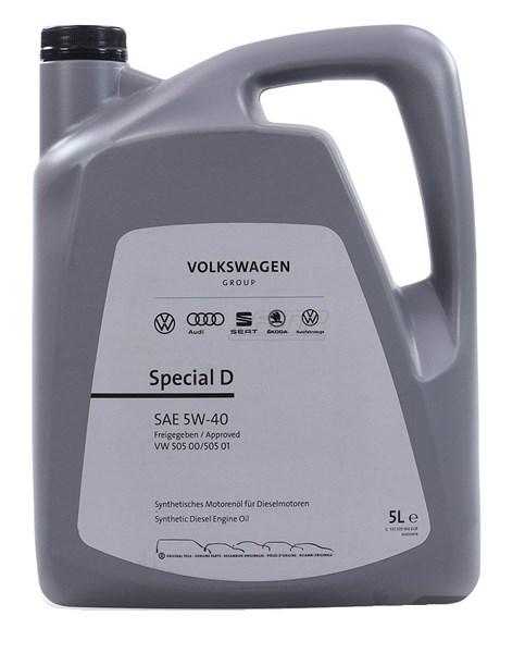 Original Motorolje Genuine Volkswagen Special D 5W-40 ORIGINAL - 1923788 - OE GS55505M4EUR