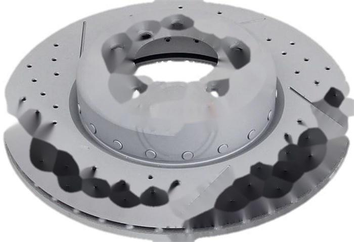 Skruvat Bremseskive bremseskive todelt, Framaksel - bmw - OE 34116786392