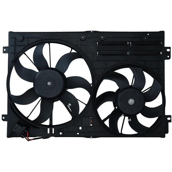 Skruvat Ventilator, motorkjøling 12V - audi, seat, skoda, vw - OE 1K0121205AB, 1K0121205AD, 1K0121205G