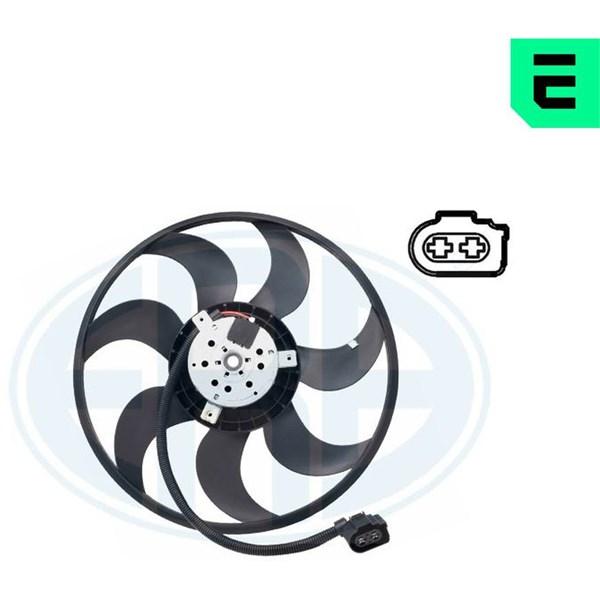 Skruvat Ventilator, motorkjøling 12V - vw - OE 7H0 959 455 A