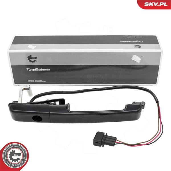 ESEN SKV Dørhåndtak, Foran høyre ESEN SKV - vw passat b3/b4, passat b3/b4 variant - OE 357 837 206 A, 357 837 206 AS, 357 837 208 A