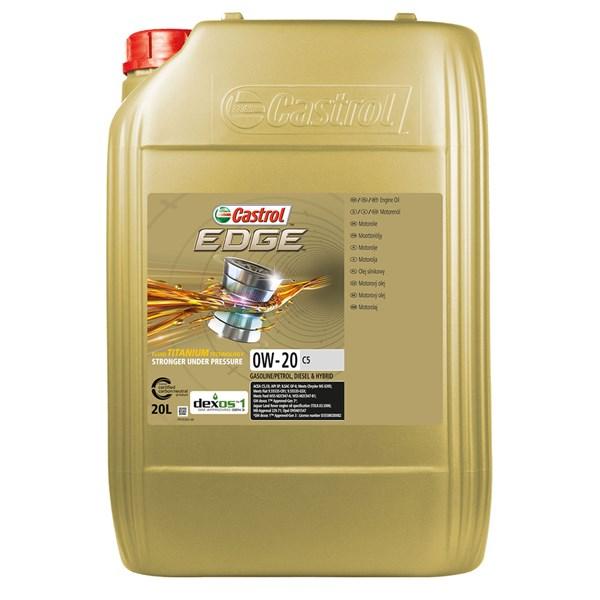 CASTROL Motorolje Castrol EDGE 0W-20 C5 CASTROL Castrol edge 0w-20 c5 - acura, aston martin, byd, cadillac, chevrolet, chrysler, dodge, ford usa, honda, hyund