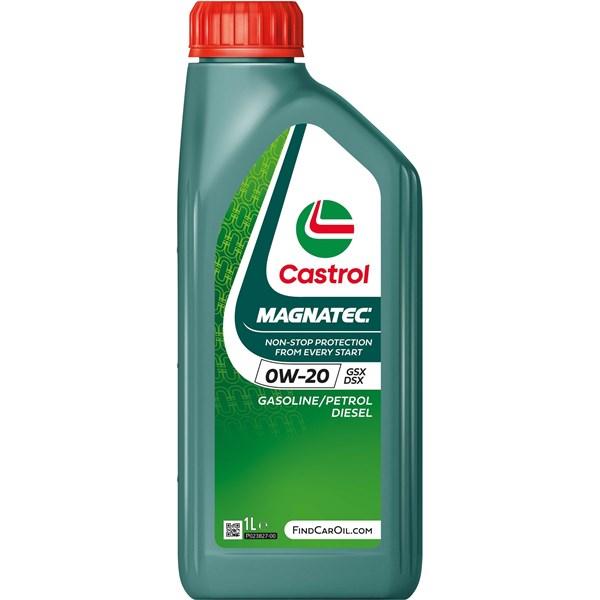 CASTROL Motorolje Castrol MAGNATEC 0W-20 GSX/DSX CASTROL - alfa romeo, byd, fiat, honda, hyundai, jeep, kia, lotus, mg, nissan, toyota - OE FIAT 9.55535-DSX,