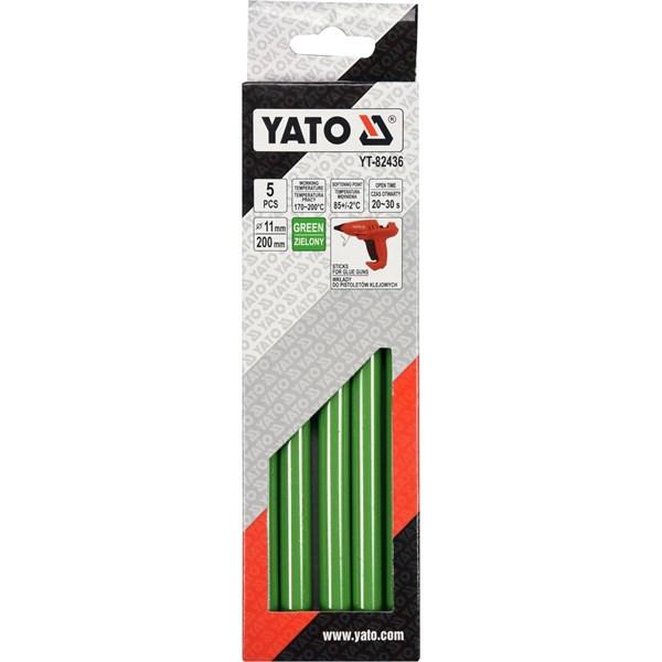 Yato Limstifter 5 stk. Grønne YATO - 2253073