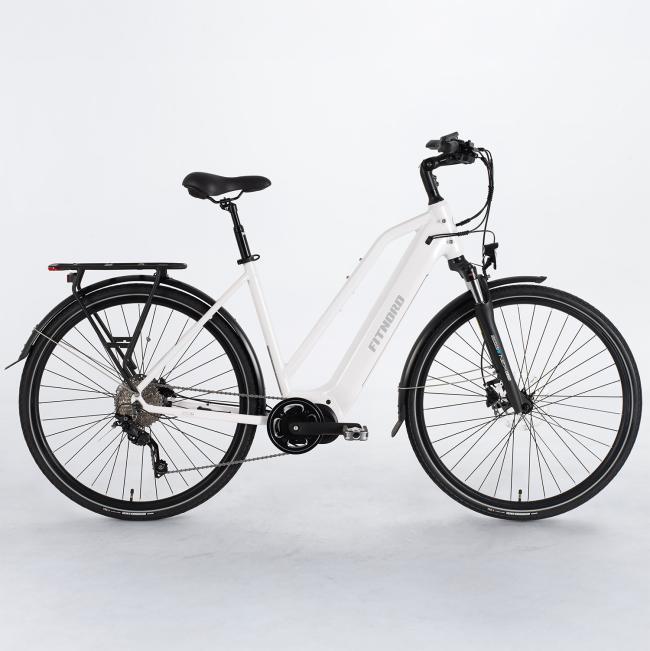 FitNord FitNord Ava 500 G2 Elektrisk sykkel, hvit