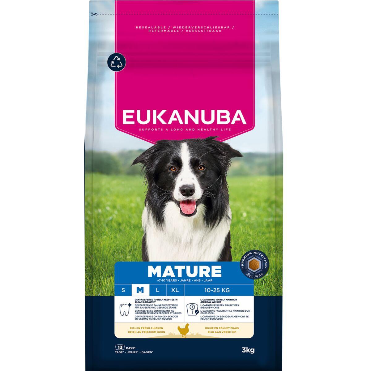 Eukanuba Eukanuba Dog Mature Medium Breed Chicken