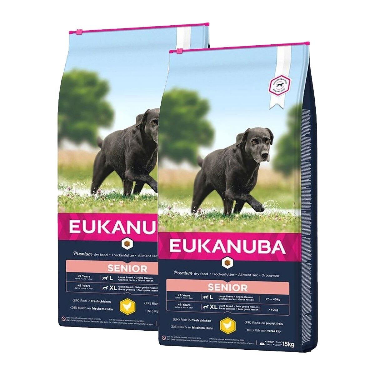 Eukanuba Eukanuba Dog Senior Large 2 x 15kg