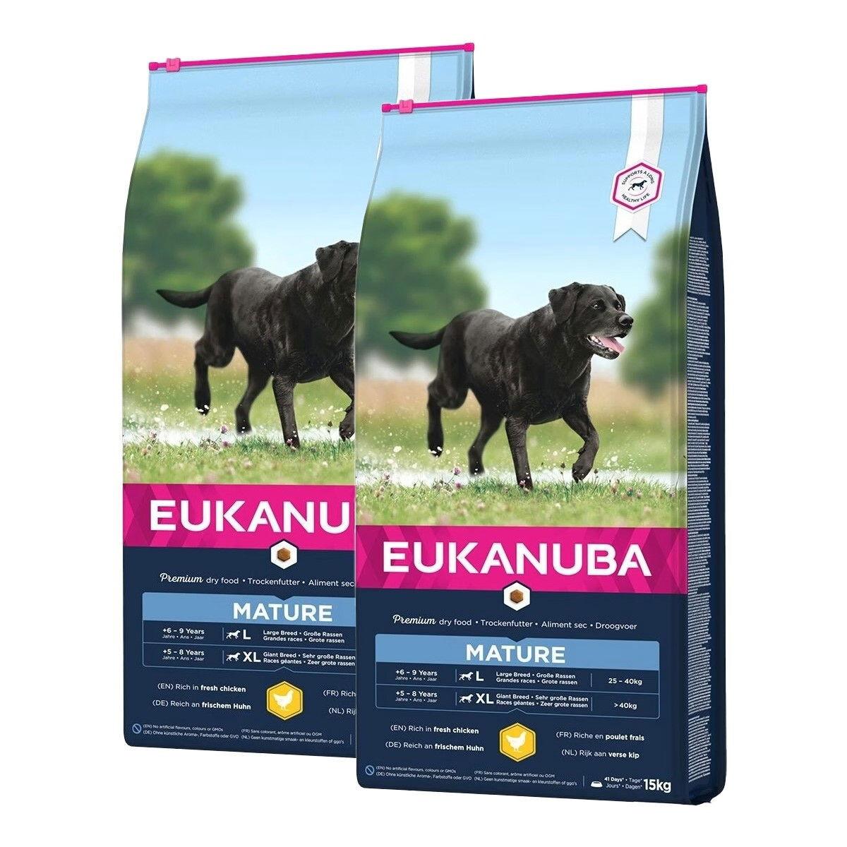 Eukanuba Eukanuba Dog Mature Large 2 x 15kg