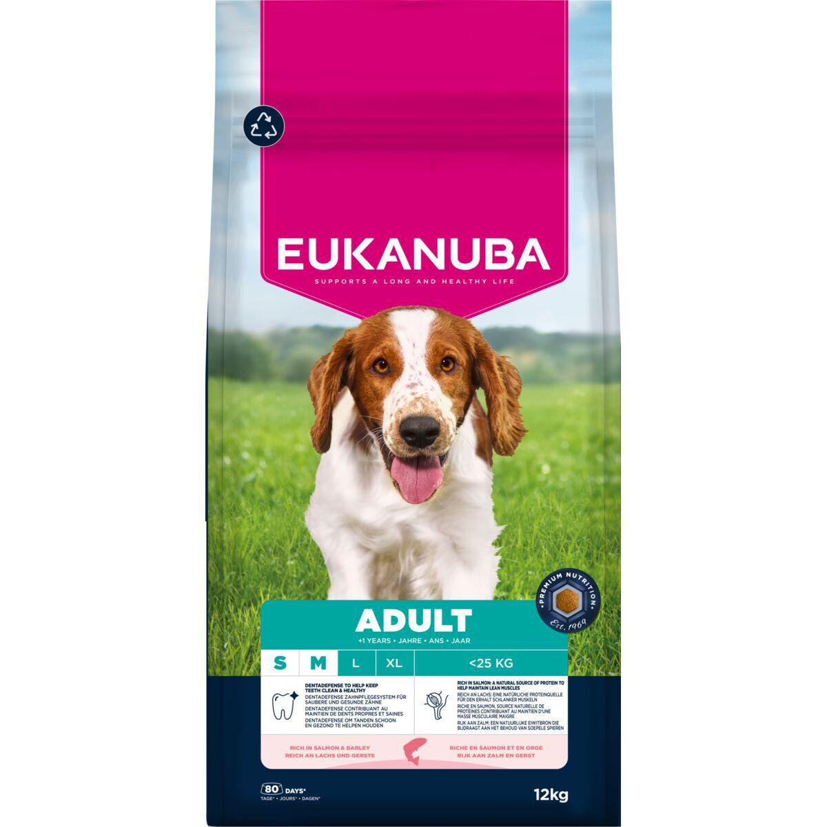 Eukanuba Eukanuba Dog Adult Small & Medium Breed Salmon & Barley