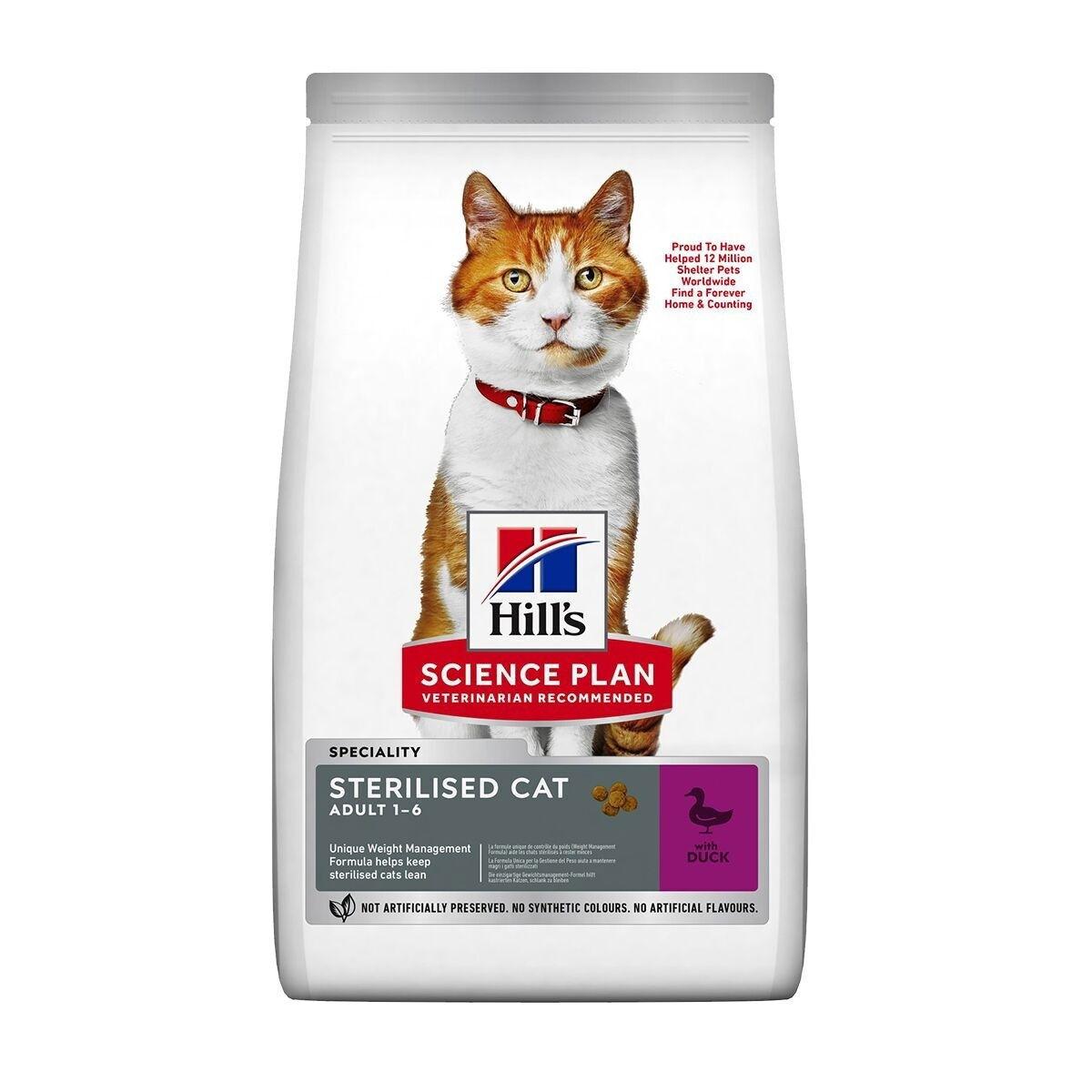 Hill's Hill's Science Plan Cat Adult Sterilised with Duck