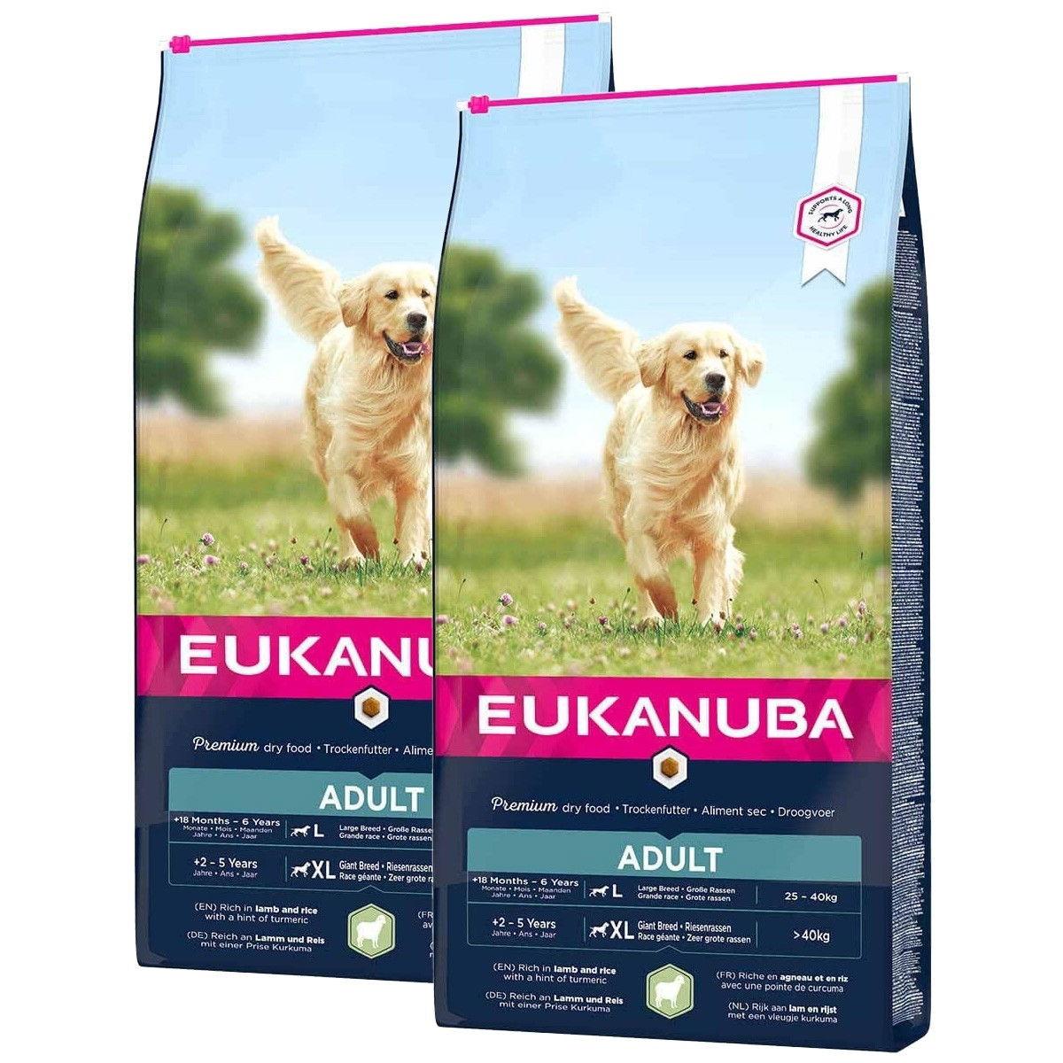 Eukanuba Eukanuba Adult Large Breed Lamb&Rice 2 x 12 kg