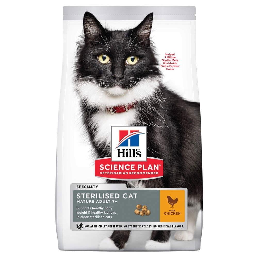 Hill's Hill's Science Plan Cat Mature Adult 7+ Sterilised Kylling