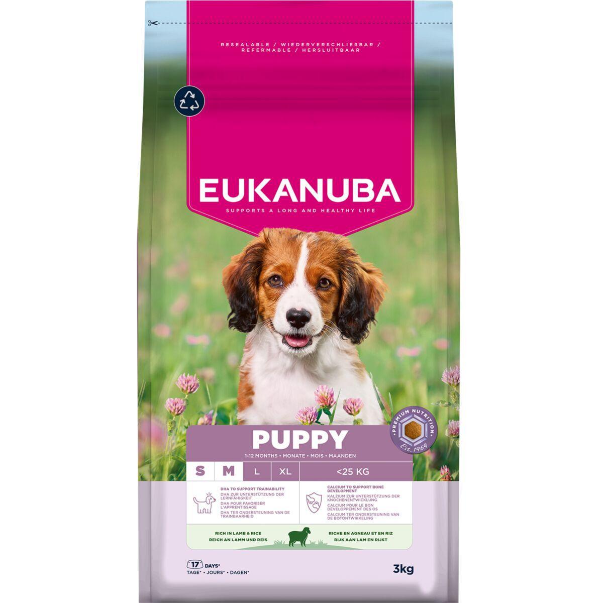 Eukanuba Eukanuba Puppy Small & Medium Breed Lamb & Rice