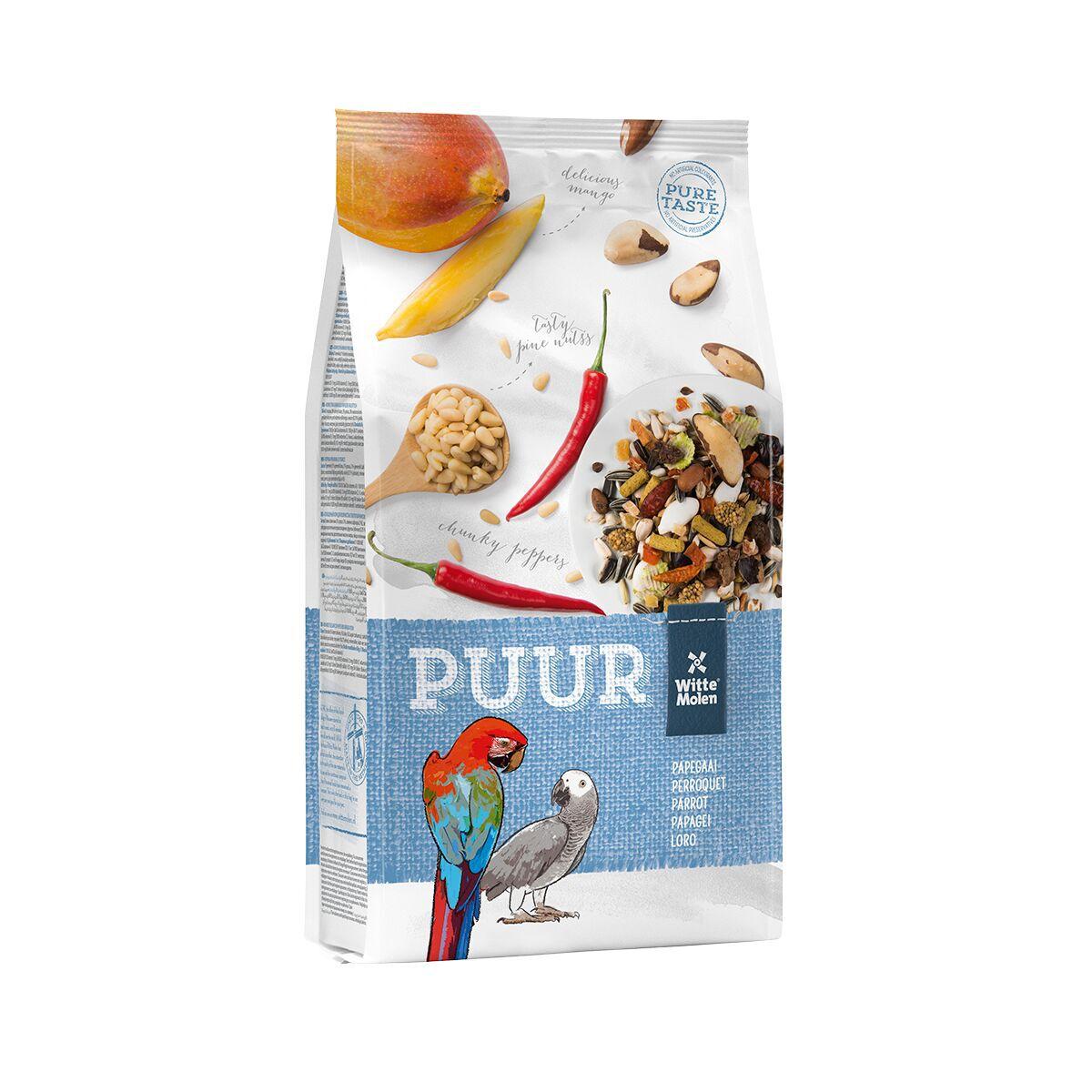 PUUR PUUR Parrot Fuglemat til Papegøye 2 kg